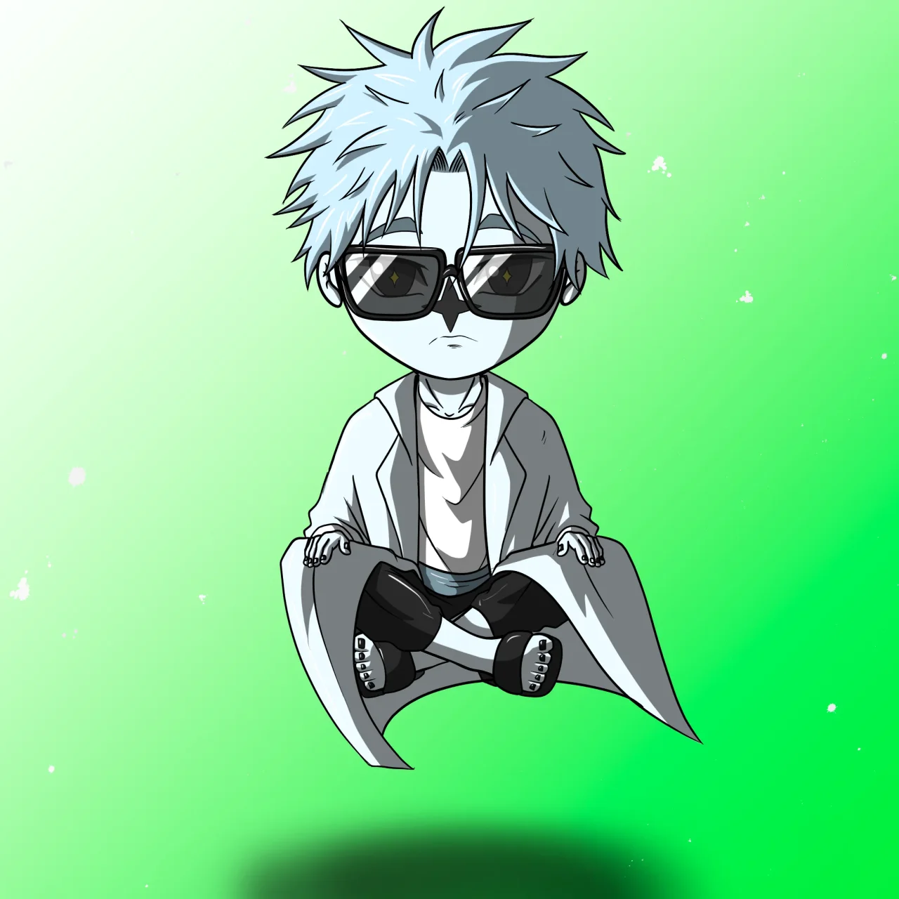 ALIEN #276. Alienzone NFT Chibi artwork.