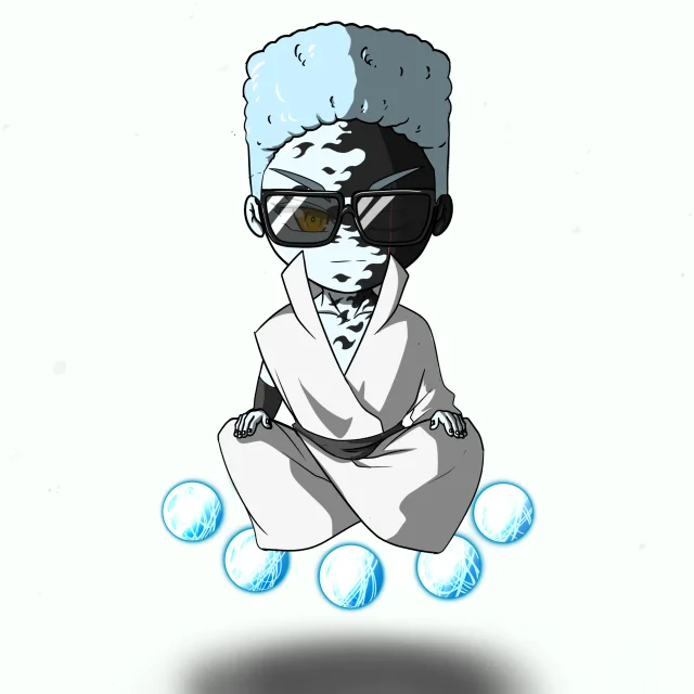 ALIEN #280. Alienzone NFT Chibi artwork.