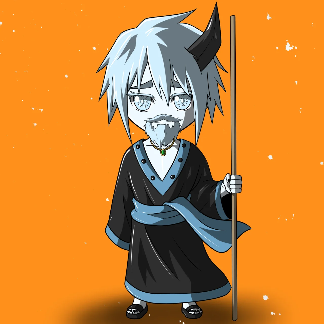 ALIEN #282. Version Chibi du NFT Alienzone.