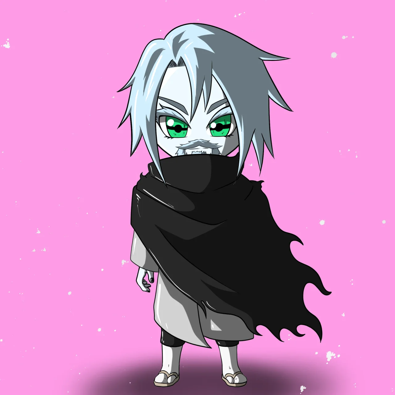 ALIEN #286. Alienzone NFT Chibi artwork.