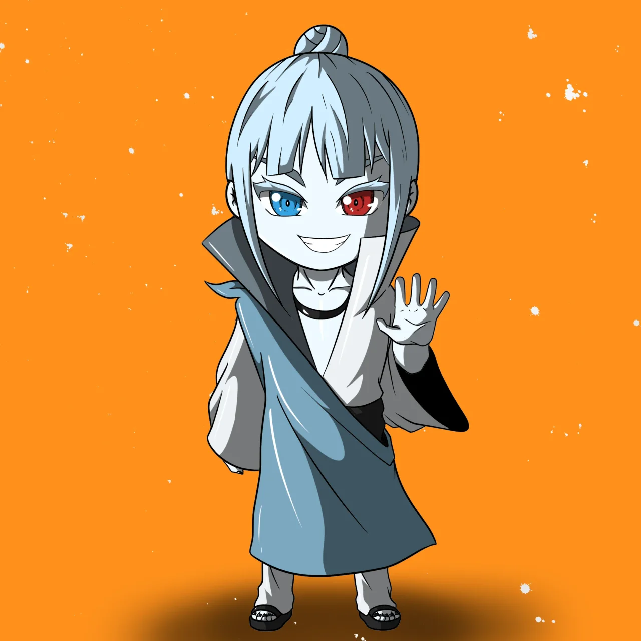 ALIEN #293. Alienzone NFT Chibi artwork.