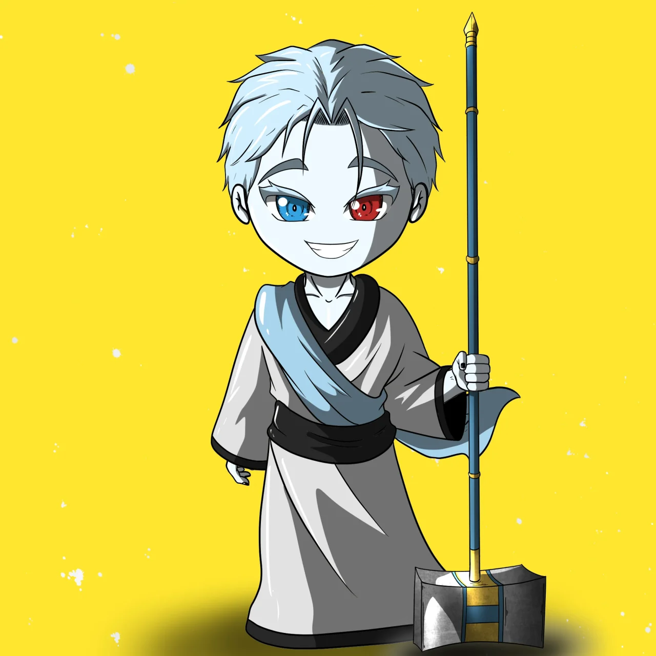 ALIEN #294. Alienzone NFT Chibi artwork.