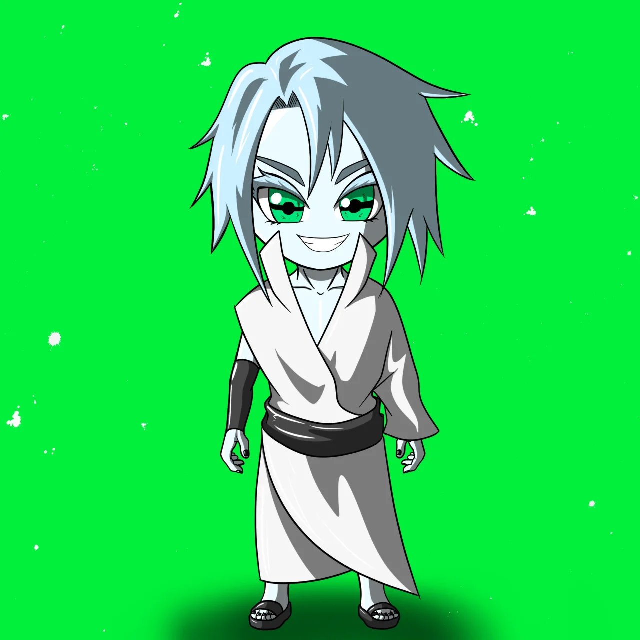 ALIEN #298. Alienzone NFT Chibi artwork.