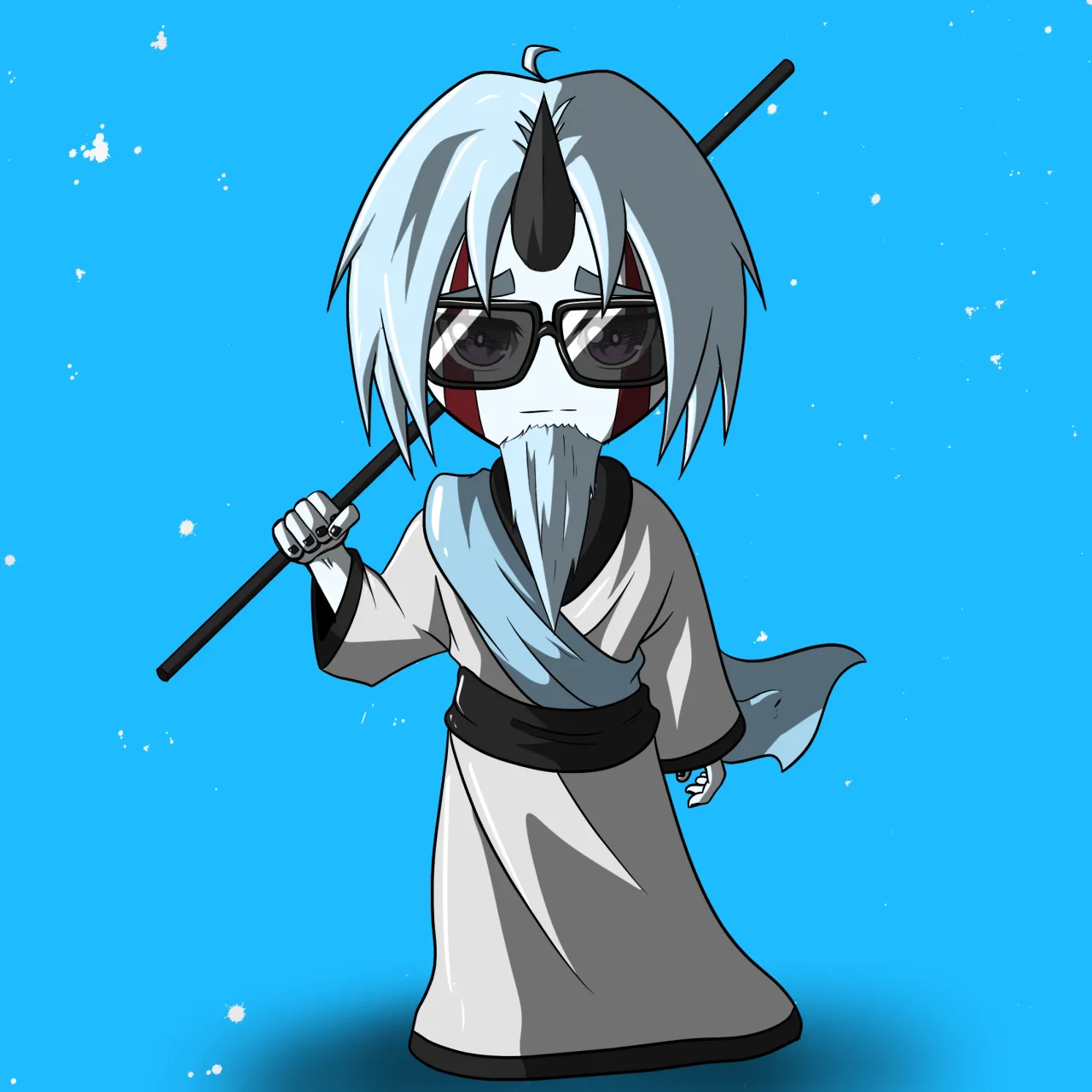 ALIEN #3. Alienzone NFT Chibi artwork.
