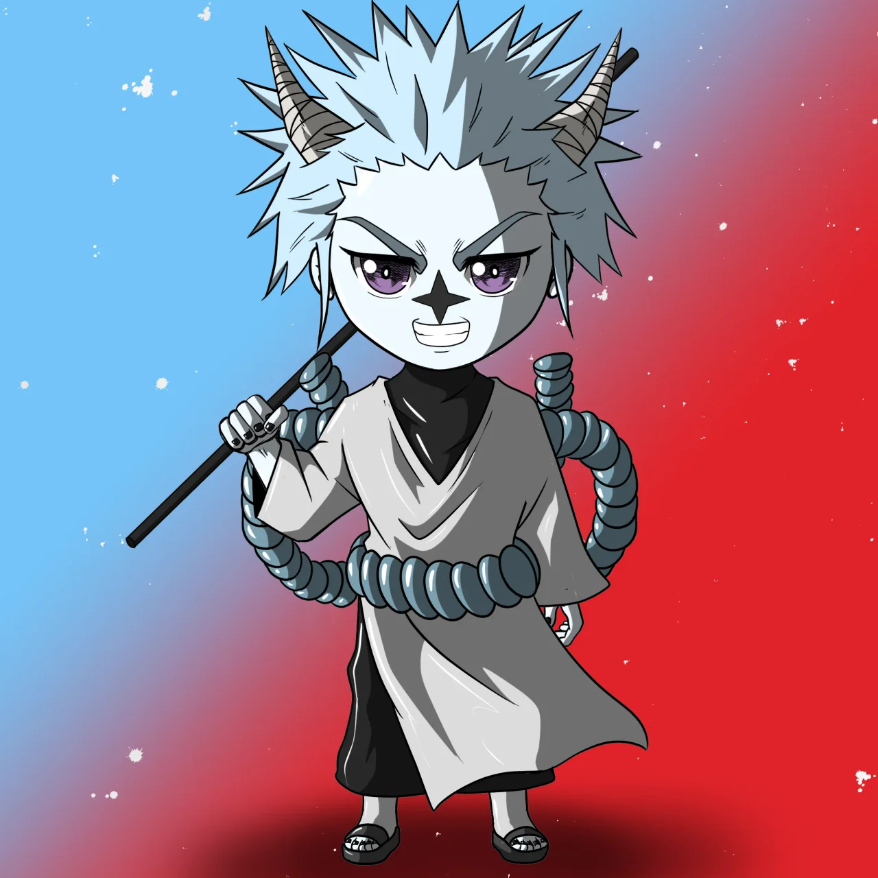ALIEN #300. Alienzone NFT Chibi artwork.