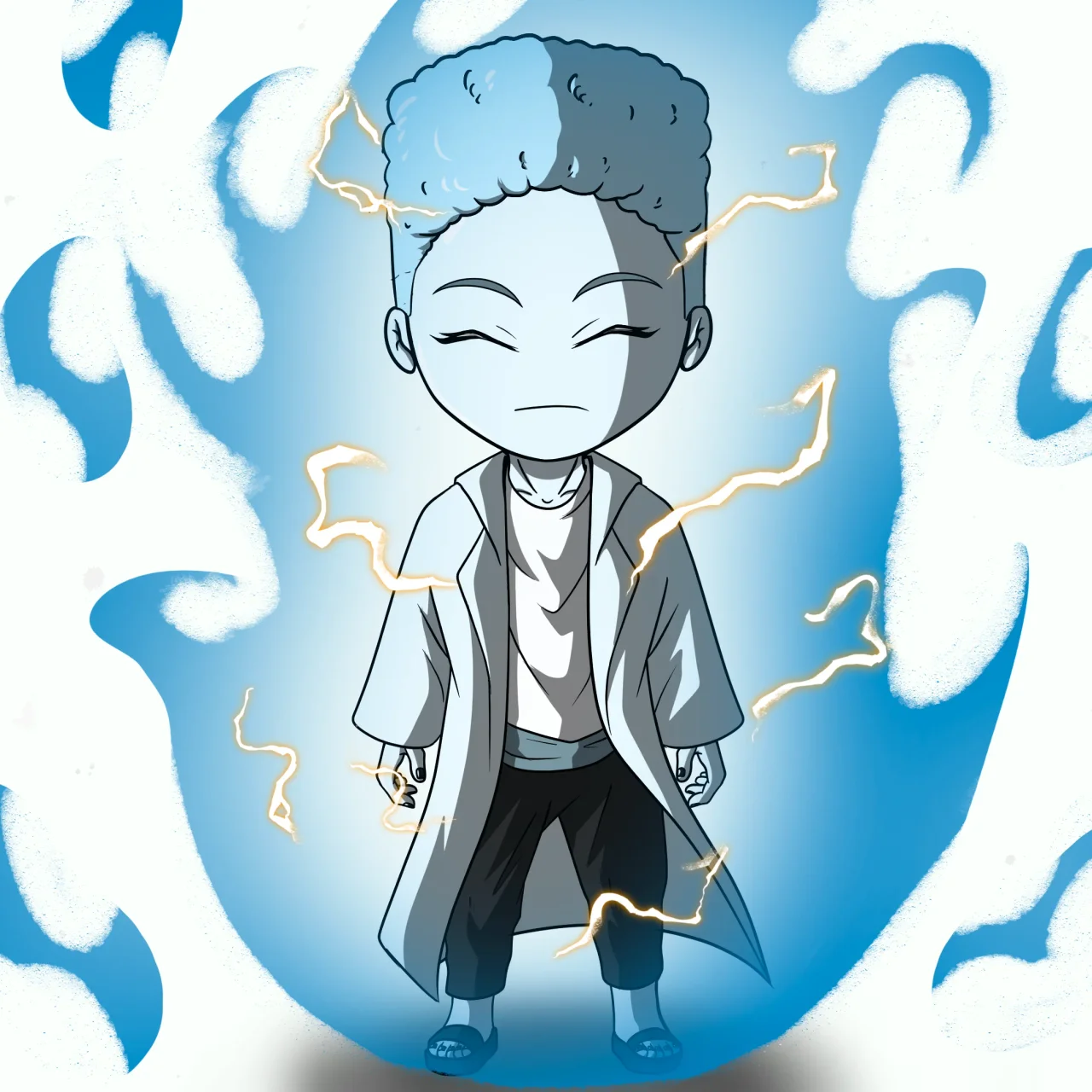 ALIEN #301. Alienzone NFT Chibi artwork.