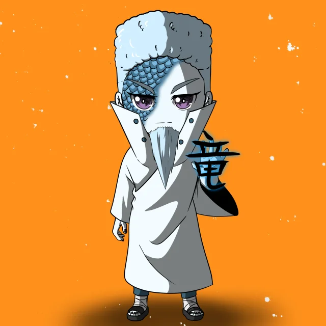 ALIEN #302. Alienzone NFT Chibi artwork.