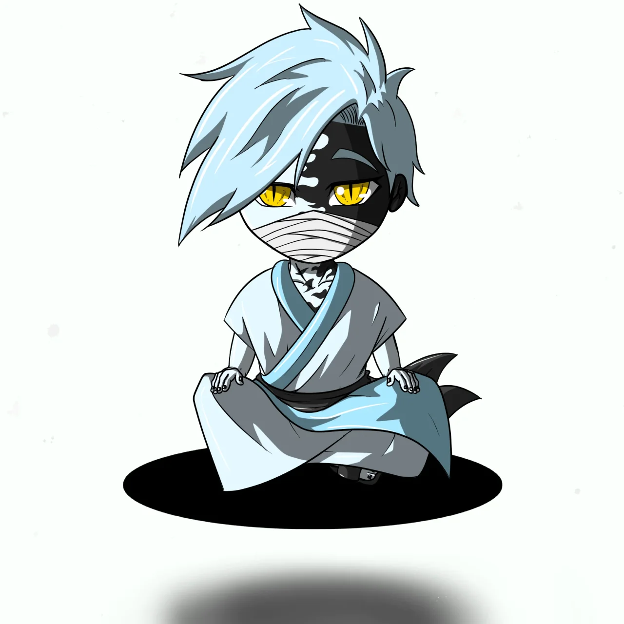 ALIEN #304. Alienzone NFT Chibi artwork.