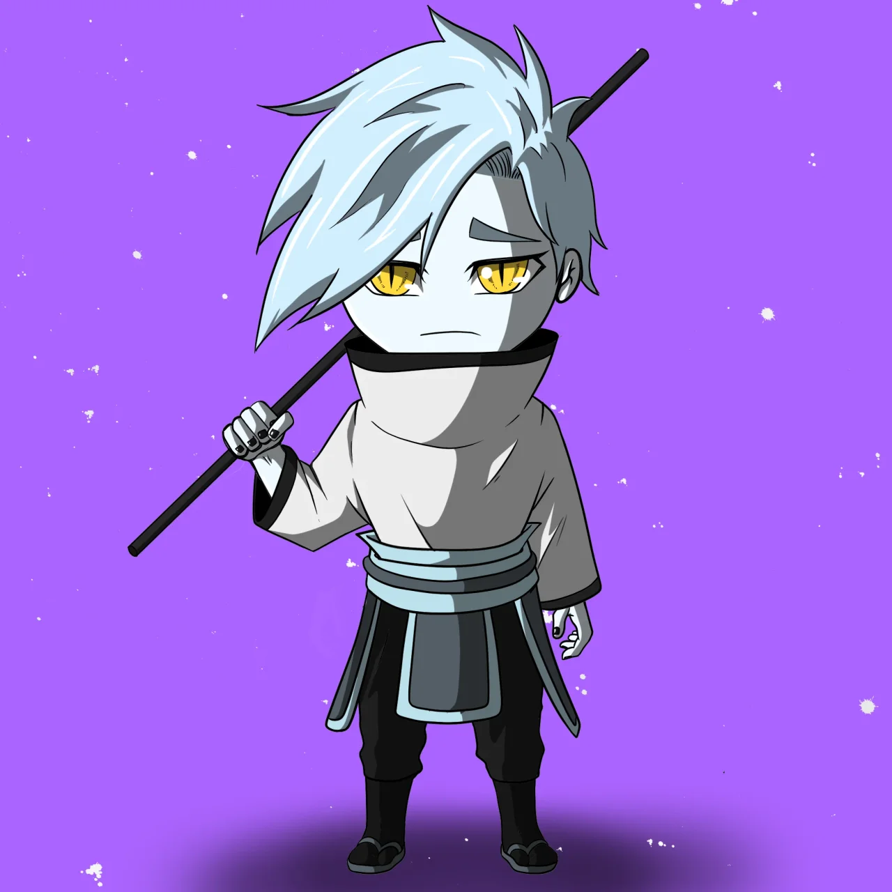 ALIEN #310. Alienzone NFT Chibi artwork.