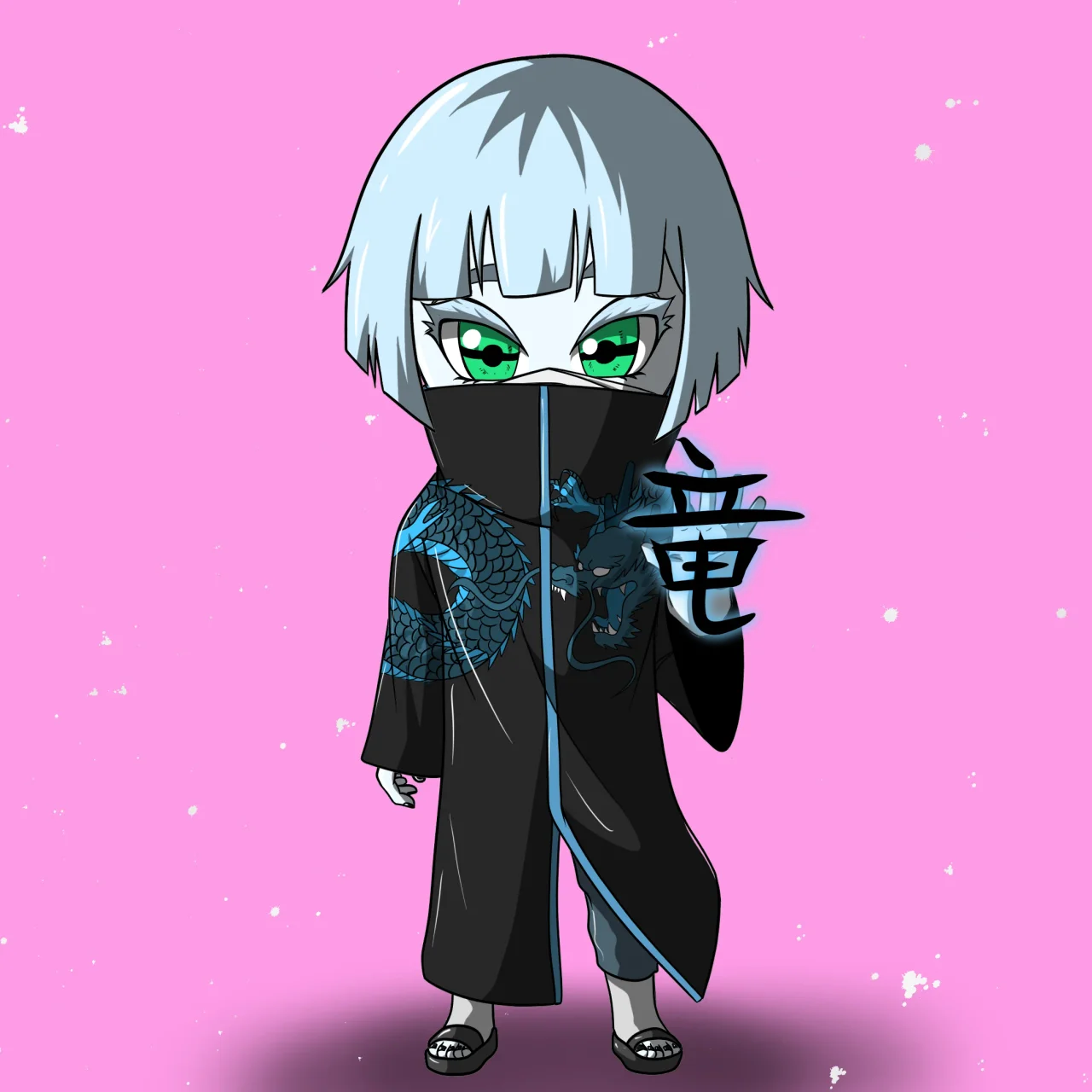 ALIEN #311. Alienzone NFT Chibi artwork.