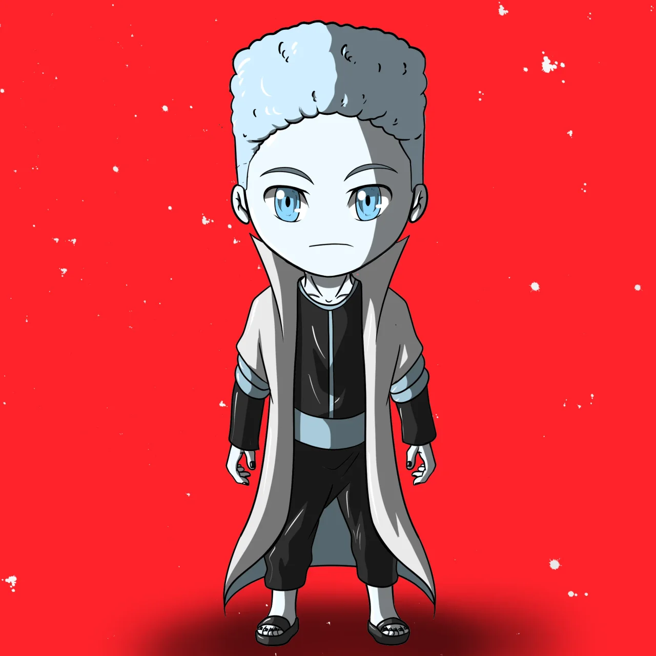 ALIEN #313. Alienzone NFT Chibi artwork.