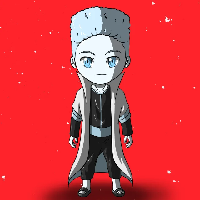 ALIEN #313. Alienzone NFT Chibi artwork.