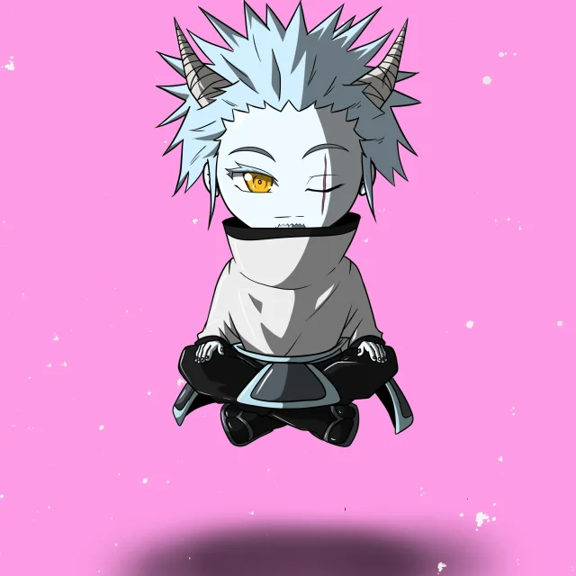 ALIEN #323. Alienzone NFT Chibi artwork.