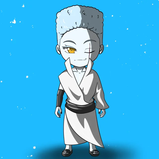 ALIEN #332. Alienzone NFT Chibi artwork.