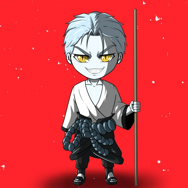 ALIEN #338. Version Chibi du NFT Alienzone.