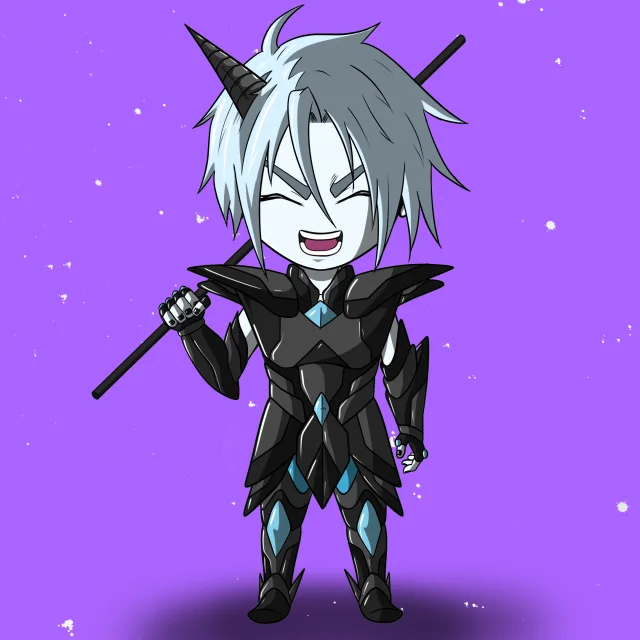 ALIEN #340. Version Chibi du NFT Alienzone.