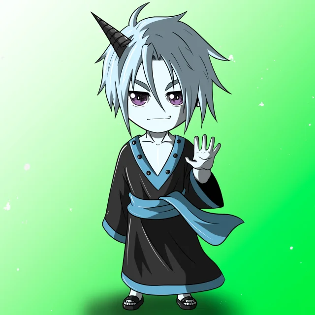 ALIEN #343. Version Chibi du NFT Alienzone.