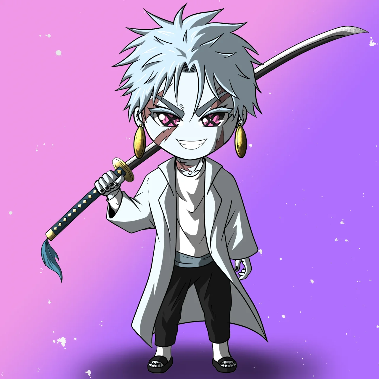ALIEN #344. Alienzone NFT Chibi artwork.