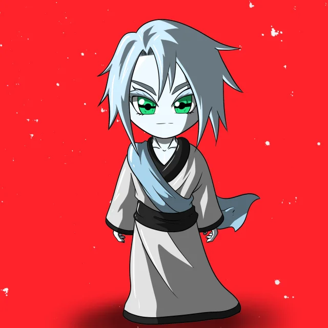 ALIEN #346. Version Chibi du NFT Alienzone.