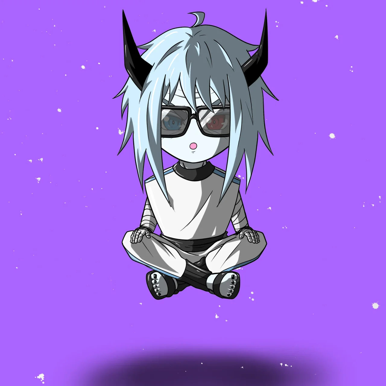 ALIEN #354. Version Chibi du NFT Alienzone.