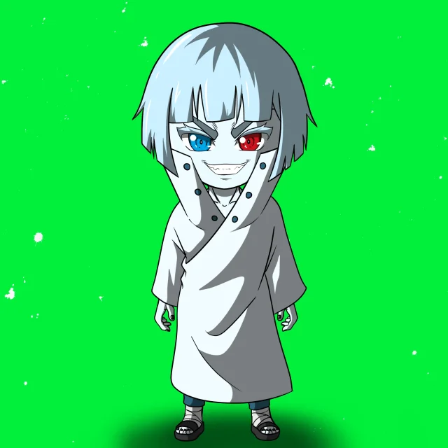 ALIEN #355. Version Chibi du NFT Alienzone.