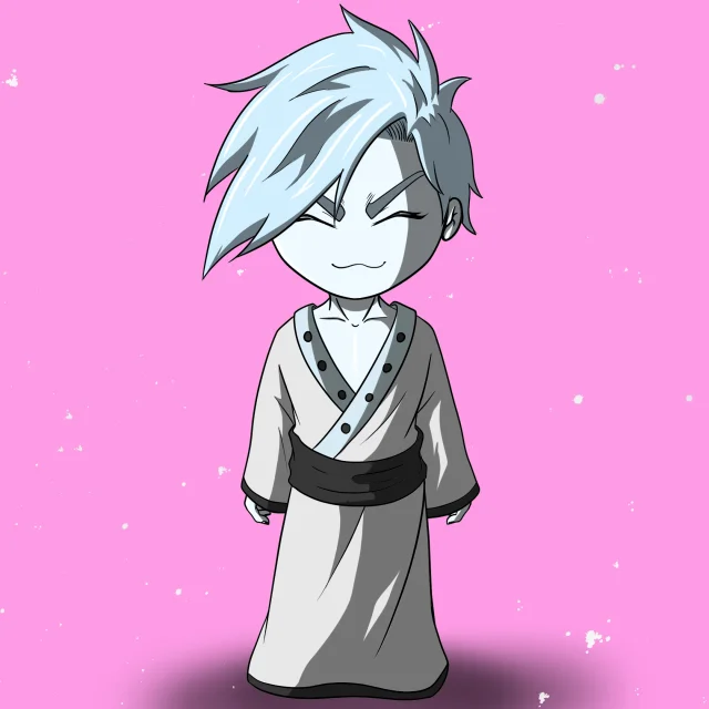 ALIEN #357. Version Chibi du NFT Alienzone.