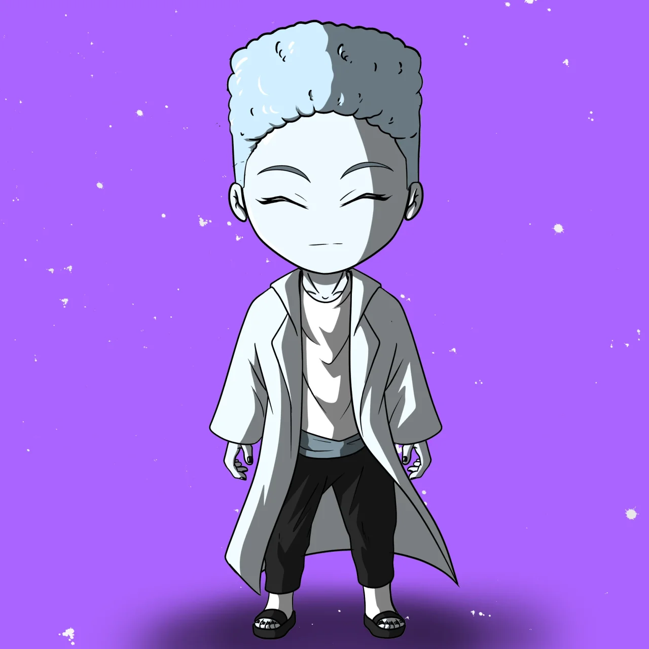 ALIEN #360. Alienzone NFT Chibi artwork.