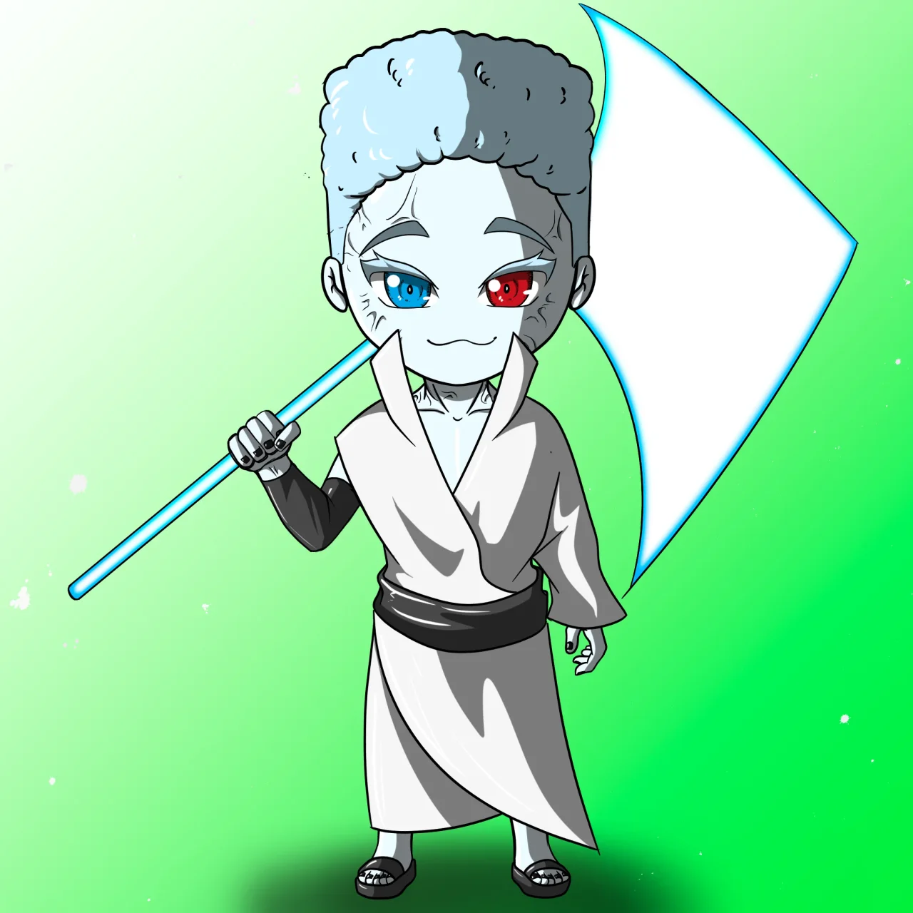 ALIEN #365. Alienzone NFT Chibi artwork.