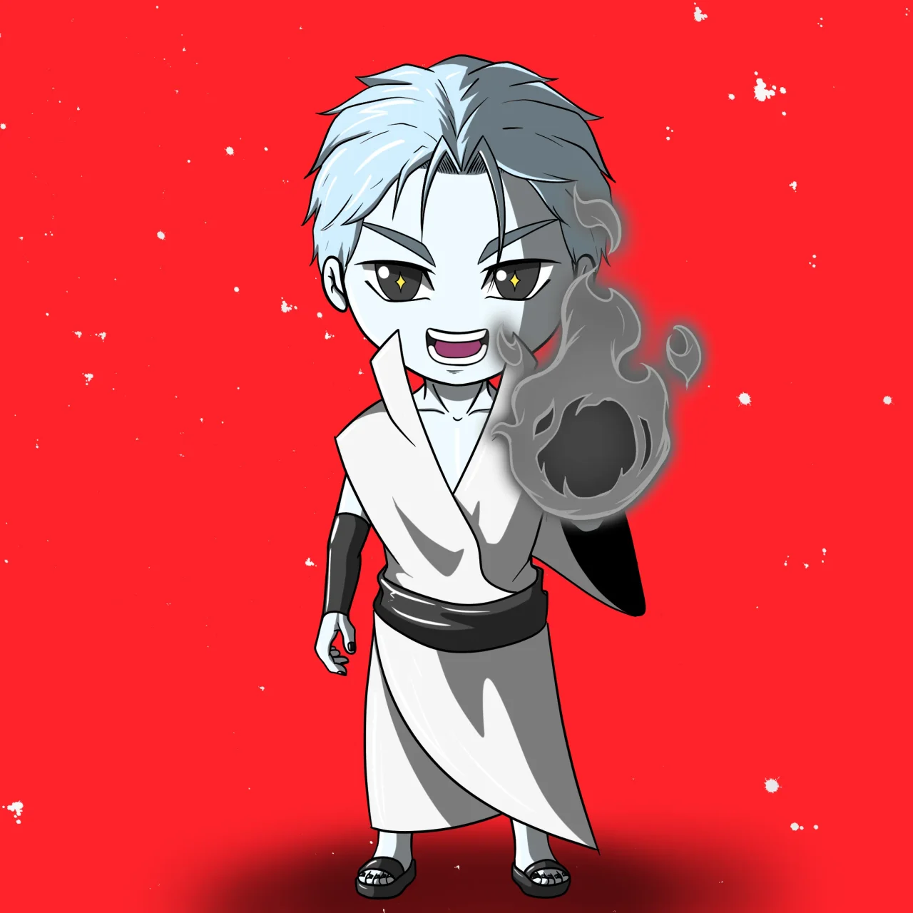 ALIEN #366. Alienzone NFT Chibi artwork.