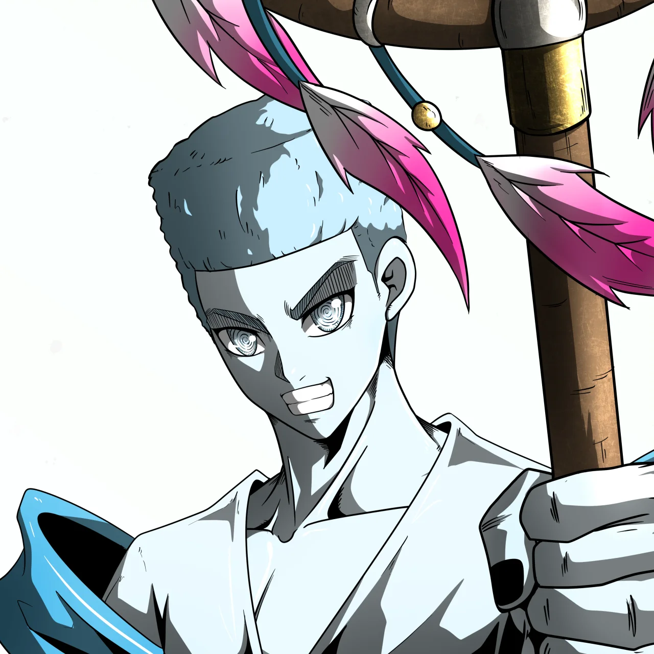 ALIEN #367. Alienzone digital collectible artwork. Eyes: Konran; Hair: Shikakui; Mark: None.