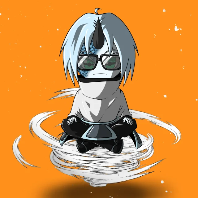ALIEN #369. Version Chibi du NFT Alienzone.