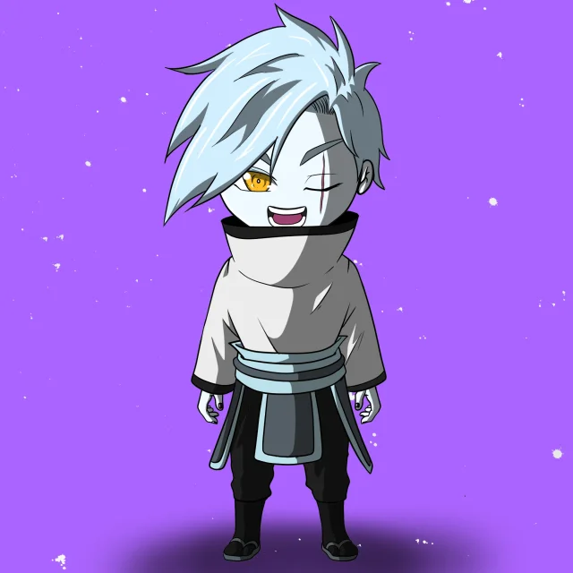 ALIEN #37. Alienzone NFT Chibi artwork.