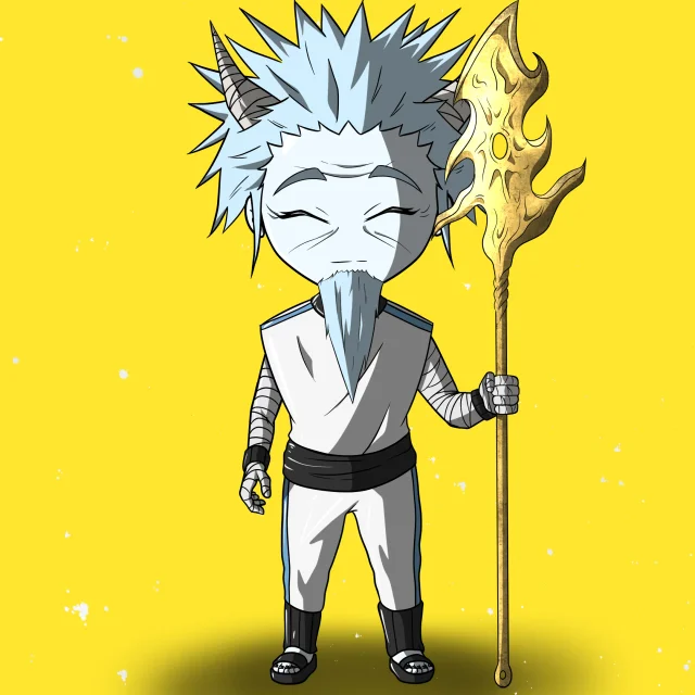 ALIEN #370. Version Chibi du NFT Alienzone.