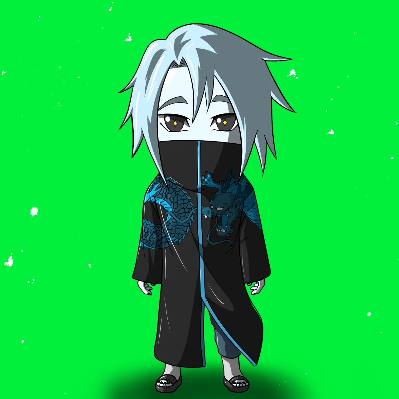 ALIEN #371. Version Chibi du NFT Alienzone.