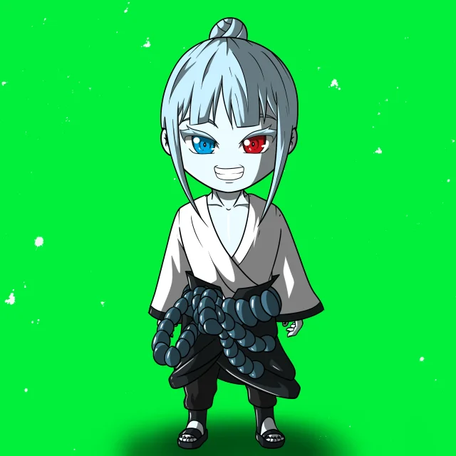 ALIEN #372. Version Chibi du NFT Alienzone.