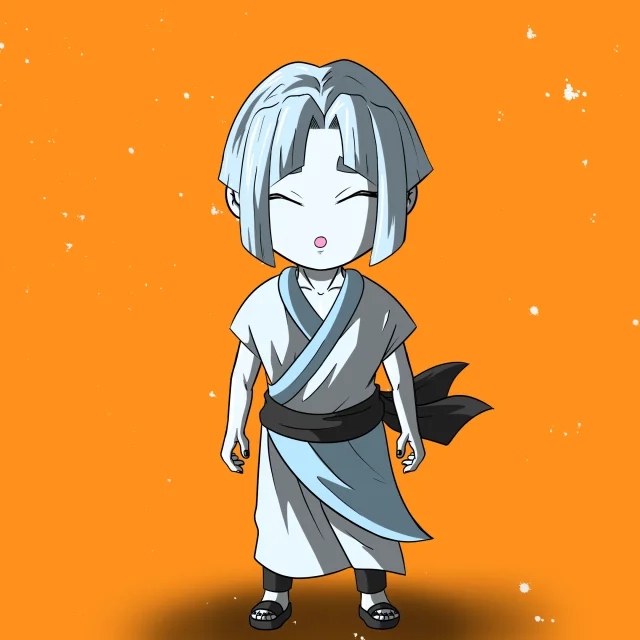 ALIEN #375. Version Chibi du NFT Alienzone.