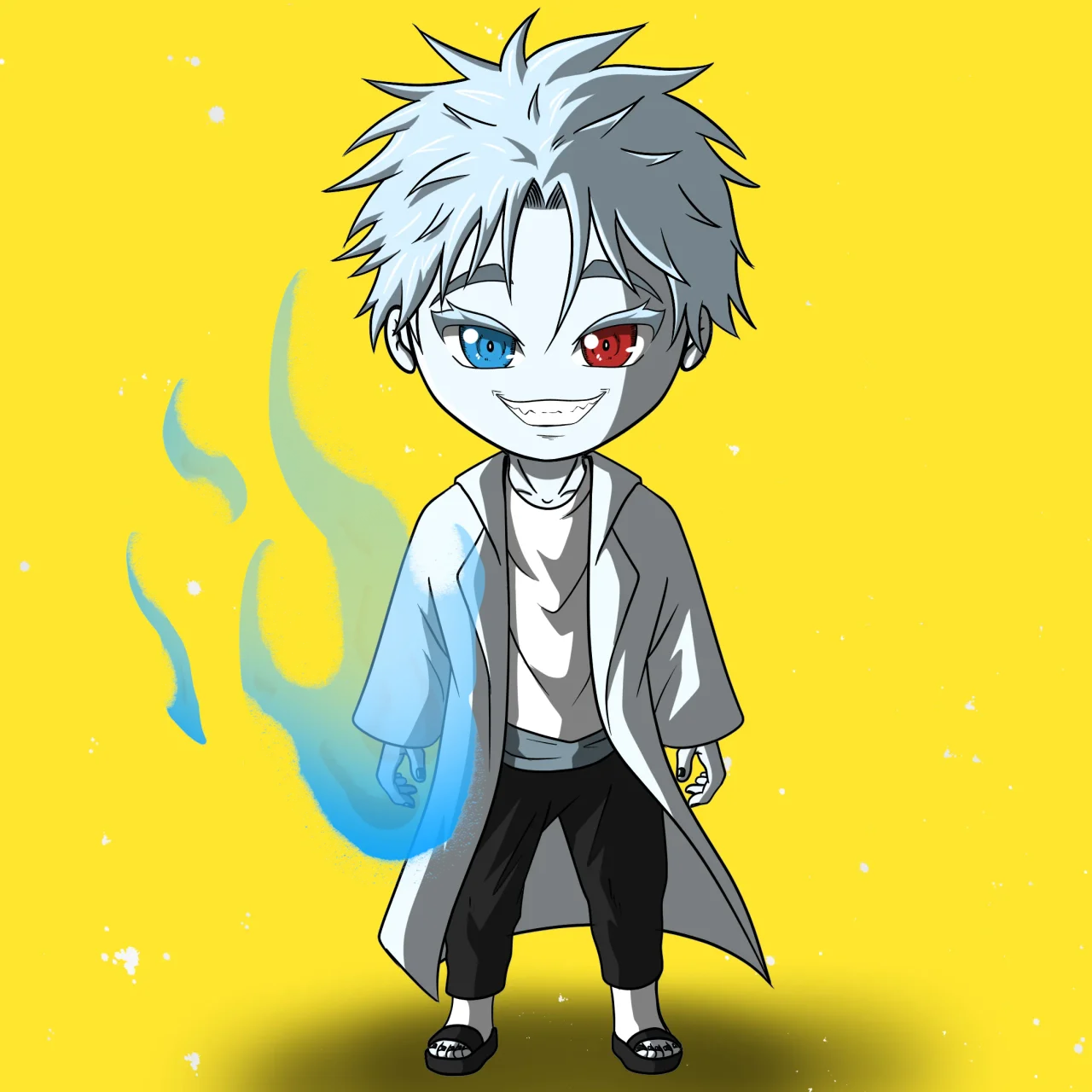 ALIEN #376. Alienzone NFT Chibi artwork.