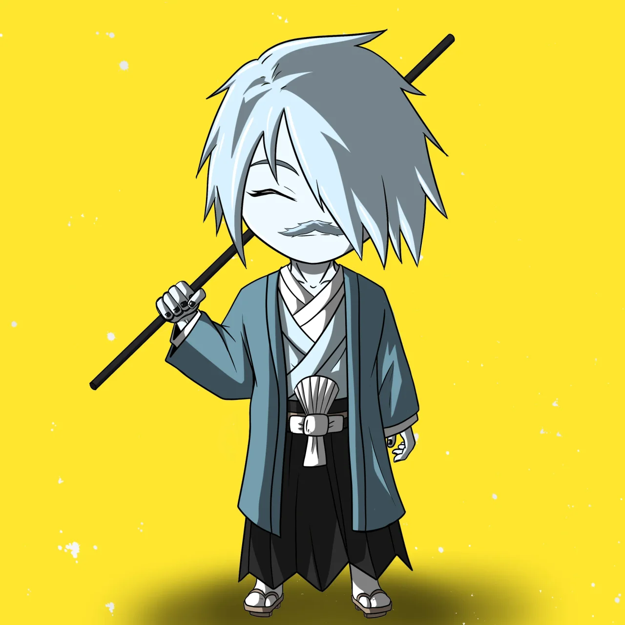 ALIEN #381. Version Chibi du NFT Alienzone.