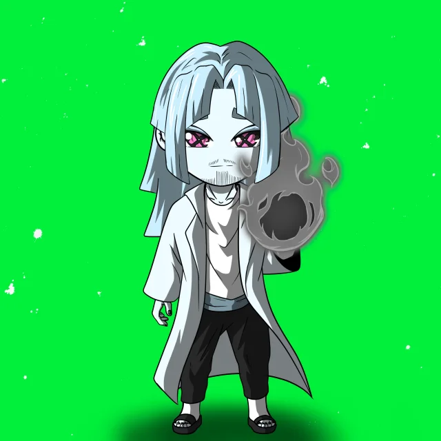 ALIEN #382. Version Chibi du NFT Alienzone.