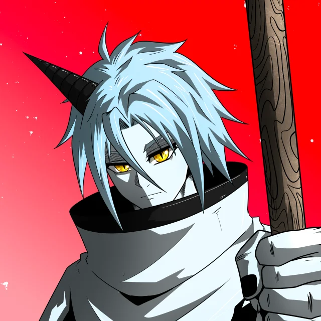 ALIEN #391. Illustration du NFT Alienzone. Eyes: Ryôshi; Hair: Anben; Mark: None.