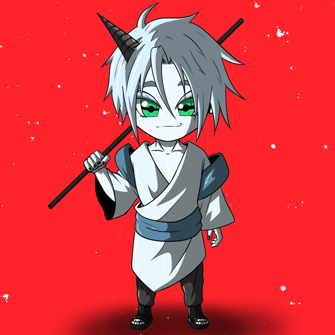 ALIEN #392. Alienzone NFT Chibi artwork.