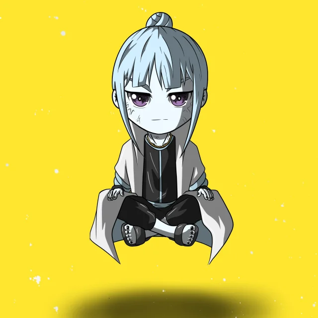 ALIEN #393. Version Chibi du NFT Alienzone.