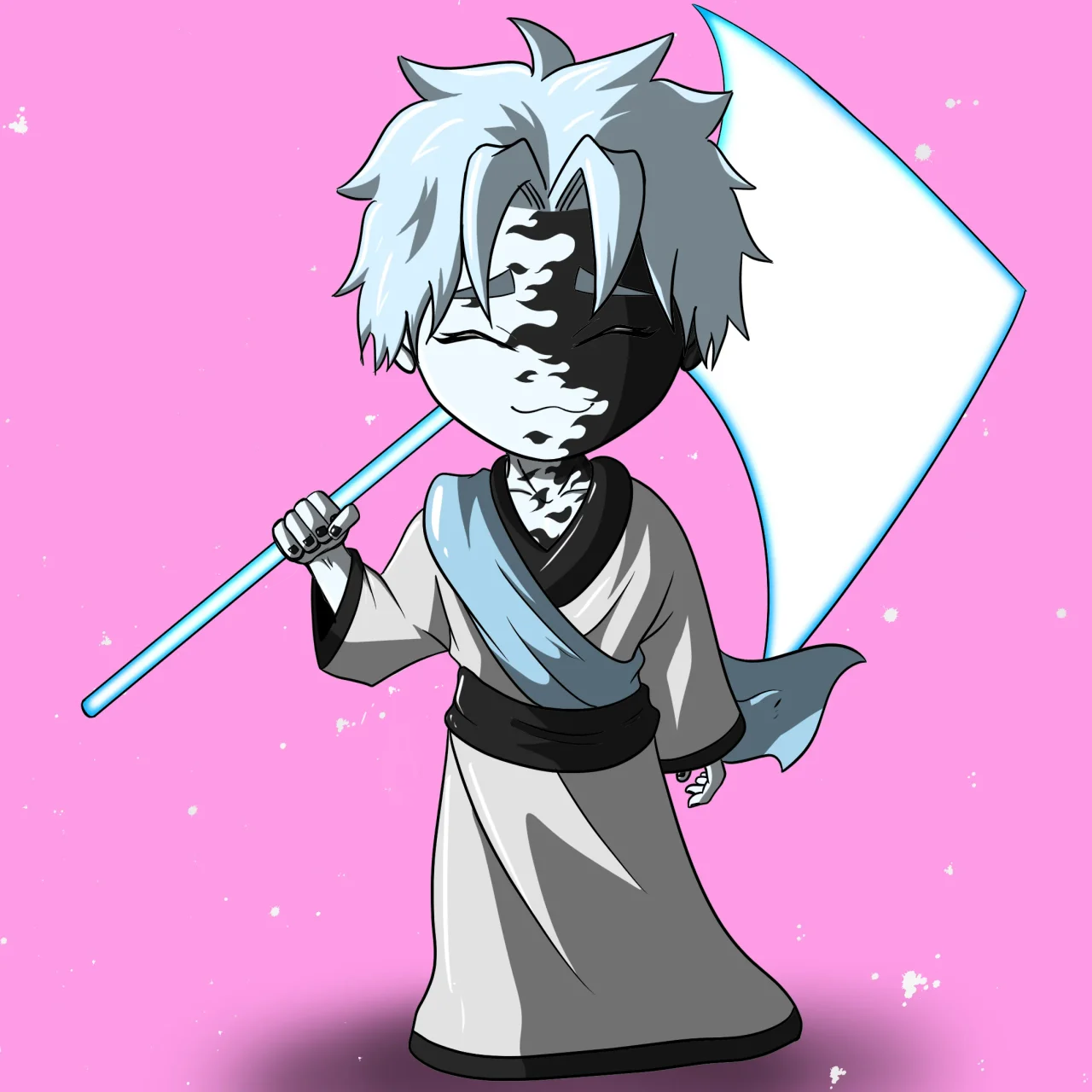 ALIEN #4. Alienzone NFT Chibi artwork.
