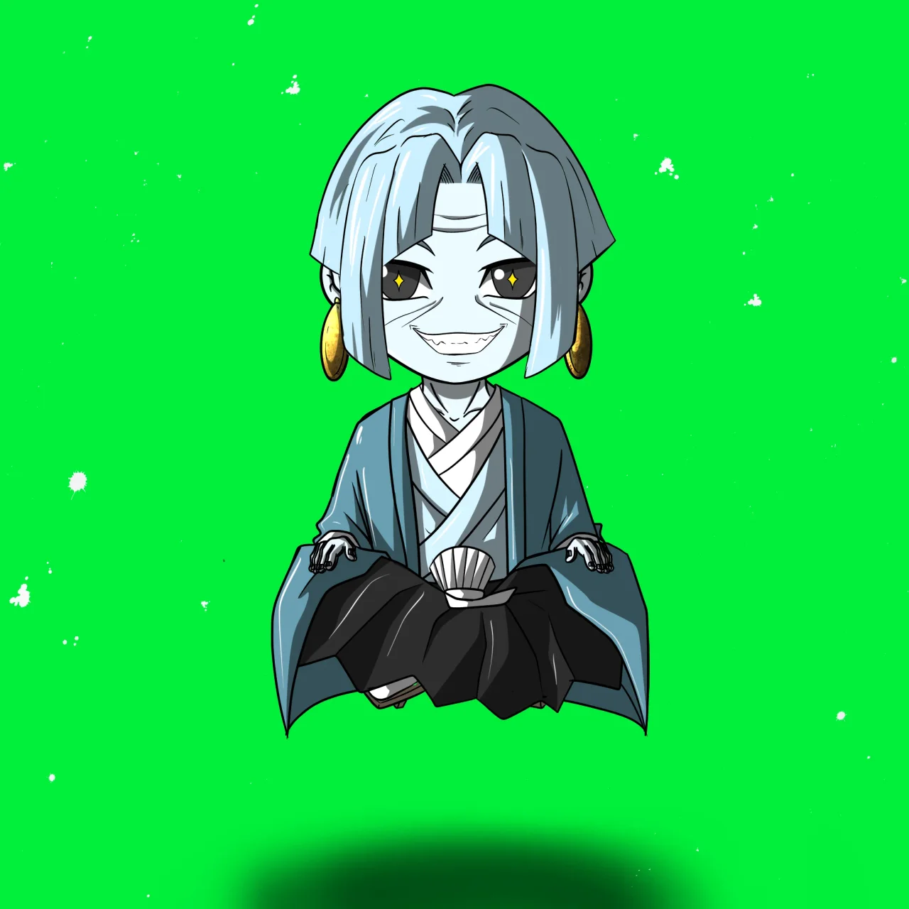 ALIEN #402. Alienzone NFT Chibi artwork.