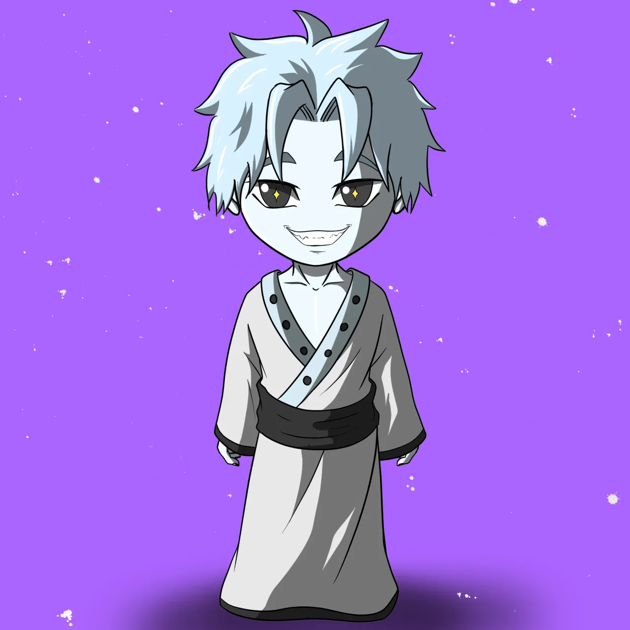 ALIEN #404. Alienzone NFT Chibi artwork.