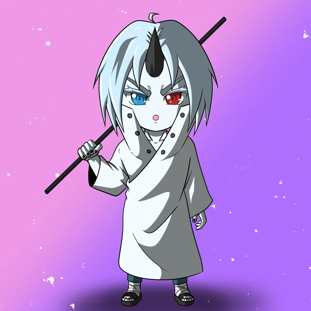 ALIEN #405. Alienzone NFT Chibi artwork.