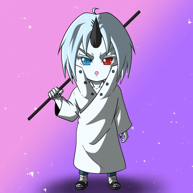 ALIEN #405. Version Chibi du NFT Alienzone.