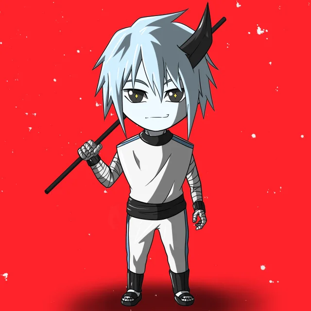 ALIEN #408. Version Chibi du NFT Alienzone.