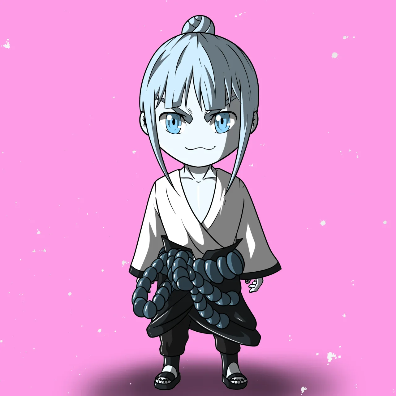ALIEN #414. Alienzone NFT Chibi artwork.