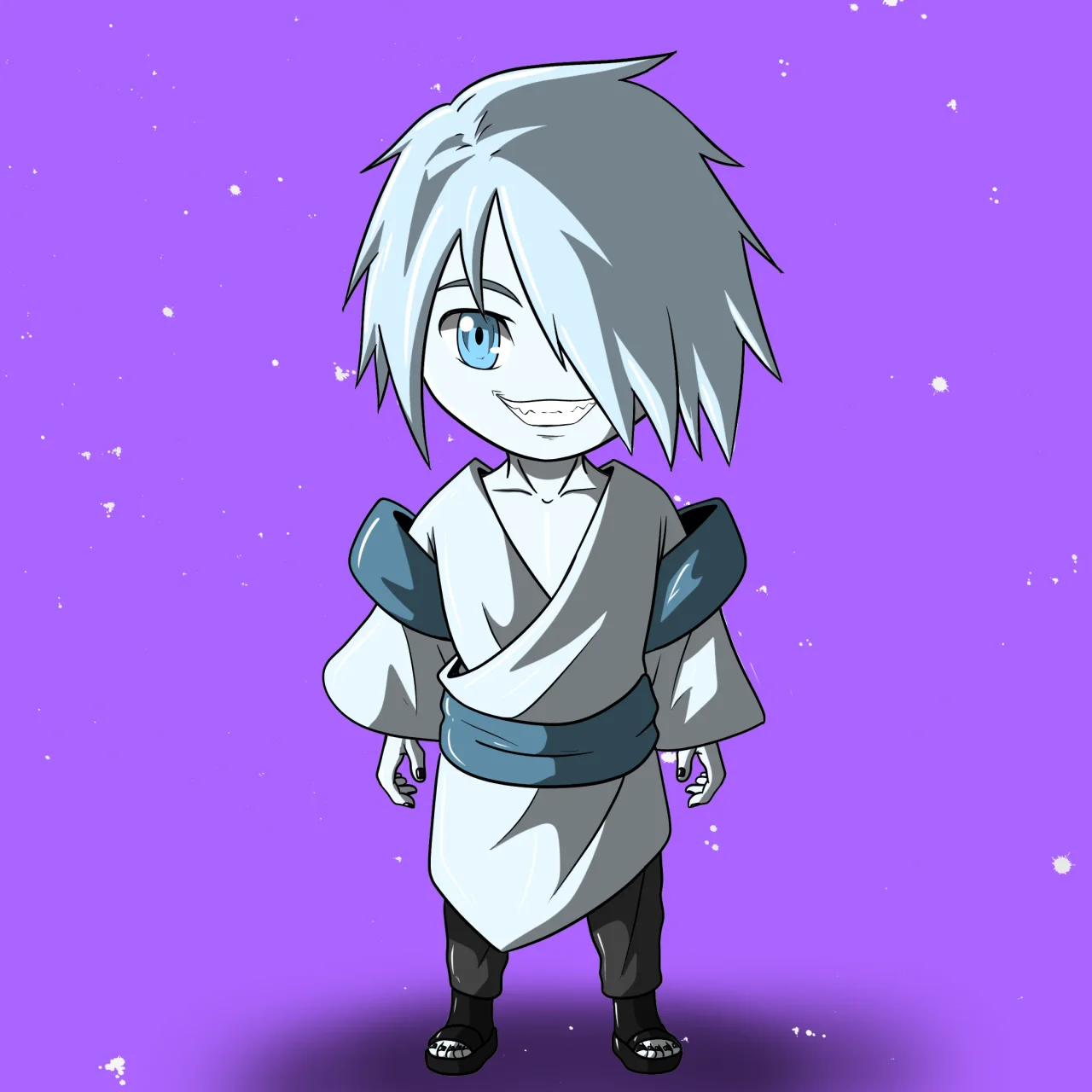 ALIEN #419. Alienzone NFT Chibi artwork.